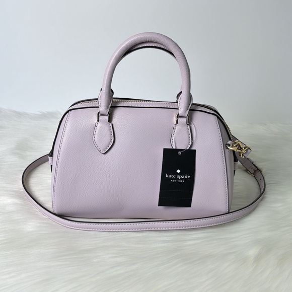 NWT💃Kate Spade Madison Studded Faux Pearls Duffle Crossbody Purse Bag - Picture 9 of 12